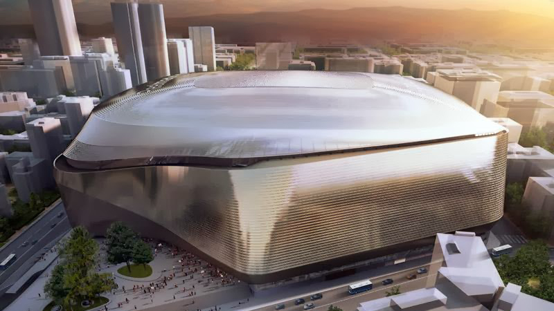 Illustration for article titled El Bernabéu se renueva: asà será el futurista estadio del Real Madrid